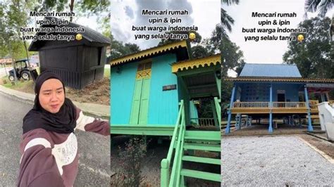 Viral Penampakan Rumah Film Kartun Upin Dan Ipin Di Dunia Nyata