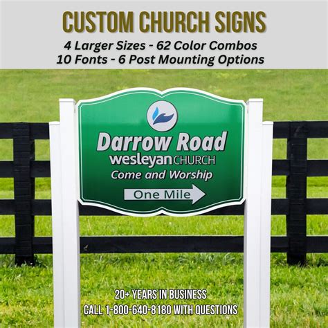 Non-rusting Large Church Signs Custom Outdoor Church Welcome Signs for Church Outdoor Signs ...