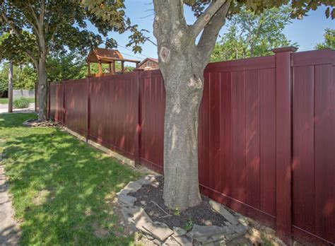 Vinyl Mahogany Archives Illusions Vinyl Fence