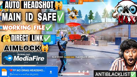 Auto Headshot Config File🔥🔥 Free Fire Aimbotaimlock No Drag Only