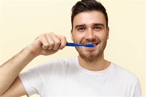 Man Brushing Teeth