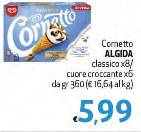 Offerta Cornetto Algida Classico X Cuore Croccante X Da Gr Nel