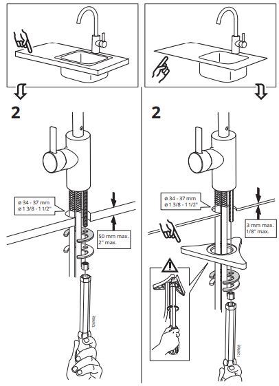 Ikea DelsjÖn Kitchen Mixer Tap Instruction Manual