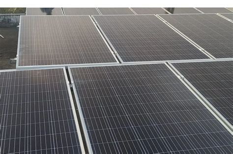 Mounting Structure Off Grid 100 KW Monocrystalline Rooftops Solar Panel