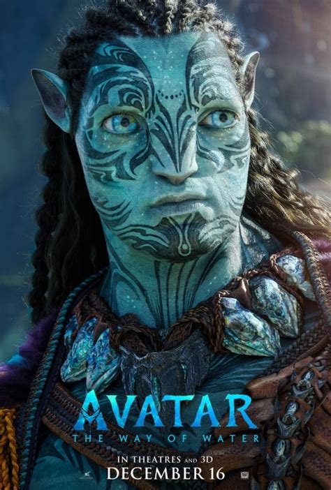 Avatar Sequel See The Character Posters For The Way Of Water