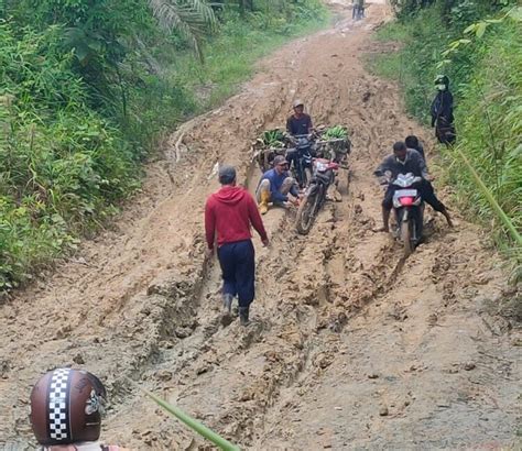 Jalan Tak Kunjung Diperbaiki Masyarakat Pedalaman Aceh Timur Kecewa