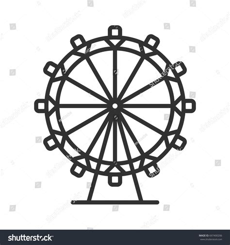 2841 Simple Ferris Wheel Images Stock Photos And Vectors Shutterstock