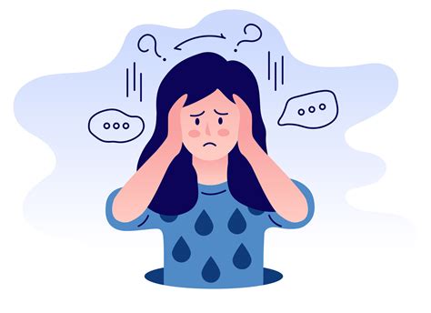 Anxiety Disorder Illustration 24801641 Vector Art At Vecteezy