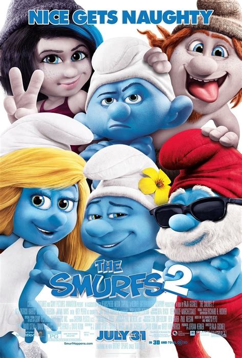 The Smurfs 2 21 Of 21 Extra Large Movie Poster Image Imp Awards