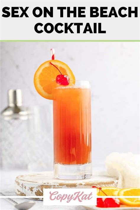 Sex On The Beach Drink Recipe