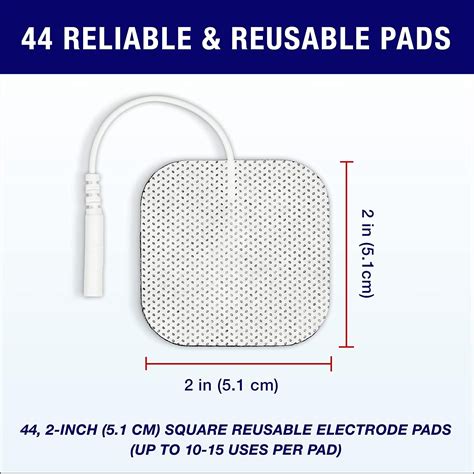 Syrtenty Tens Unit Pads X Pcs Rd Gen Reusable Electrode Pads