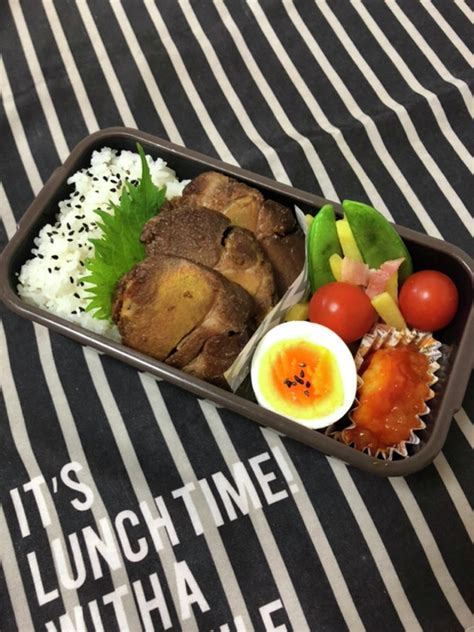 男子高校生弁当28チャーシュー弁当 By クックこもりん 【クックパッド】 簡単おいしいみんなのレシピが396万品