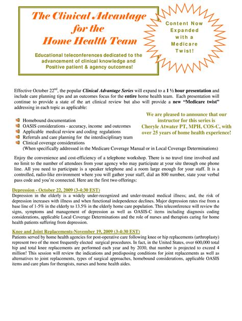 Fillable Online Hca Nys Clinical Advantage Flyer And Registration Form