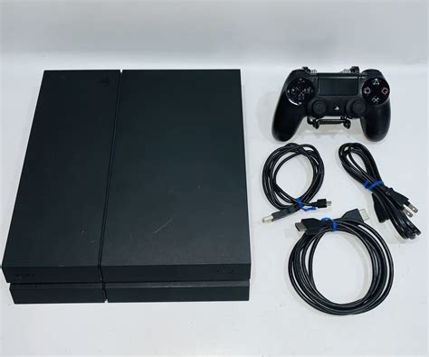 【やや傷や汚れあり】playstation 4 プレイステーション4 ジェットブラック Cuh 1200ab01【500gb】の落札情報