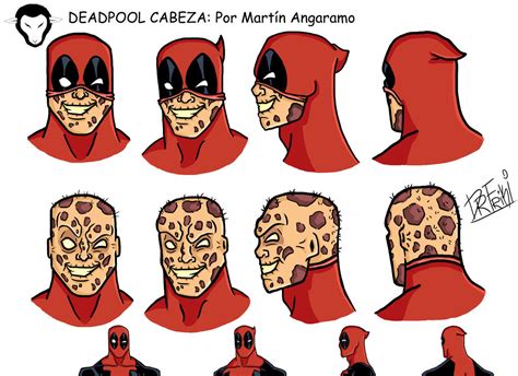 Deadpool Head Turnaround By Dr Friki On Deviantart