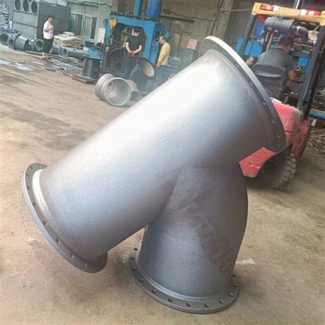 Ductile Iron Flanged Tee With Radial Branch For Ductile Iron Pipe