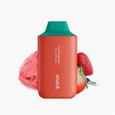 Vozol Star Strawberry Ice Cream Vape With Puffs