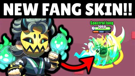 New Spectral Warrior Fang Brawl Stars Spectral Warrior Fang Skin