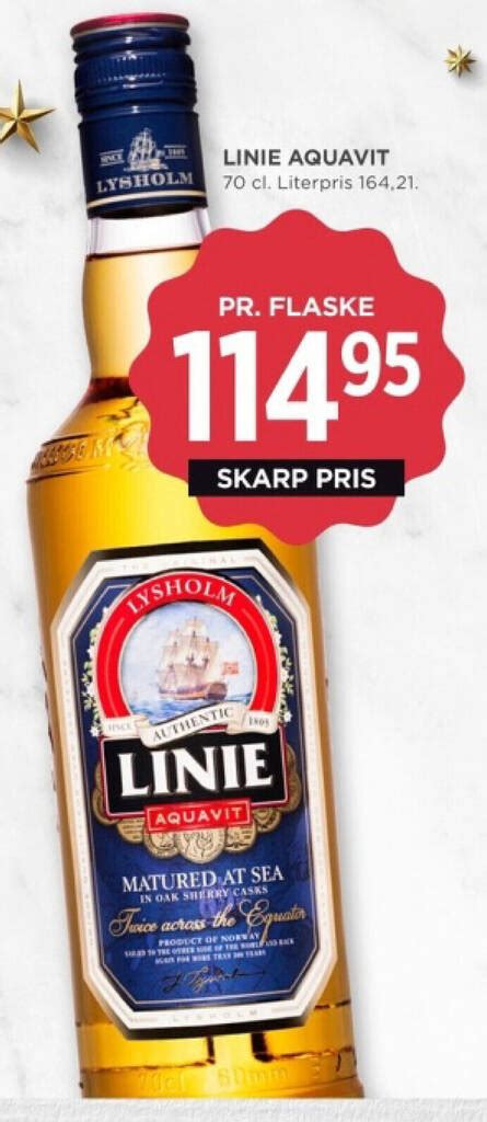 Linie Aquavit Tilbud Hos Meny