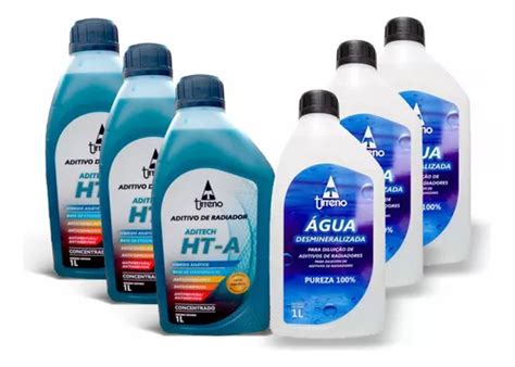 Kit Aditivo Radiador Concentrado Ht A Homologado Azul L Parcelamento