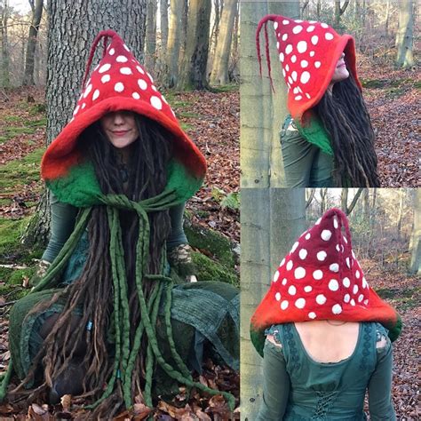 𓍊𓋼 𝓔𝓶𝔃 𓋼𓍊 Cocoleeko on Instagram Fairytale Fly Agaric hood ahhh