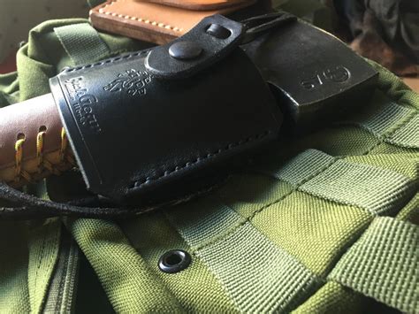 Leather Axe Belt Loop Holster Molle Mod 3 Etsy