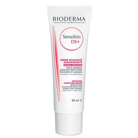 بيوديرما سينسيبيو DS كريم منعش ومهدئ للبشرة 40 مل Bioderma