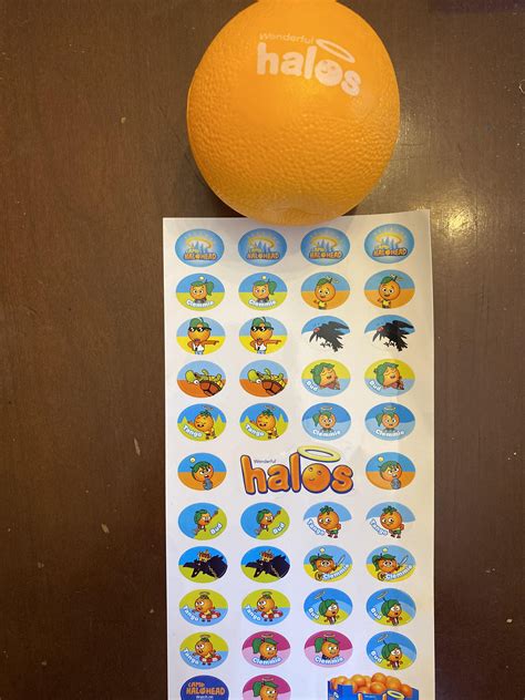 Halos Oranges Rfreestickers