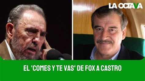 COMES y TE VAS AMLO REVIVE la LAMENTABLE PETICIÓN de VICENTE FOX a