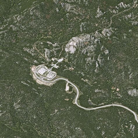Mount Rushmore Usa Satellite Image Stock Image C0236913