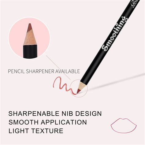 Pack Lip Liner Colors Waterproof Sweat Proof Not Easy To Fade Non Stick Cup Nude Color