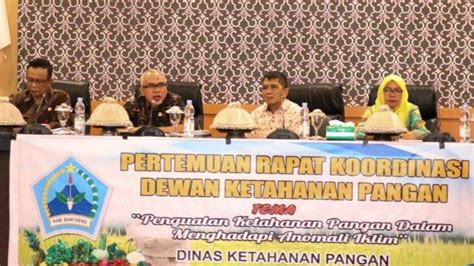 Buka Rakor Ketahanan Pangan Wakil Bupati Bantaeng Ajak Peserta Lakukan