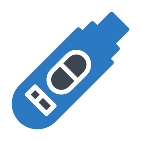 Pregnancy Test Generic Blue Icon
