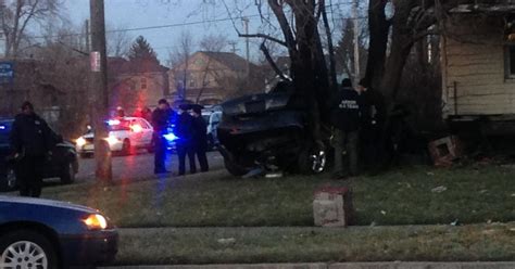 3 Killed When Car Crashes Into Tree Bursts Into Flames Cbs Detroit