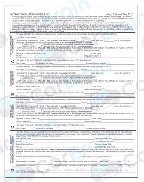 Transferring Car Titles In Montana How To Sell A Car Fast