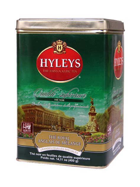 ENGLISH ROYAL BLEND 400G LOOSE TEA SLIP ON LID TIN Regency Teas