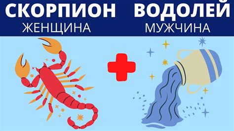 СКОРПИОН и ВОДОЛЕЙ| СОВМЕСТИМОСТЬ #астрология #скорпион #водолей - YouTube