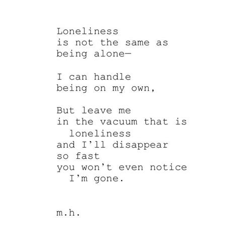 Poems About Loneliness
