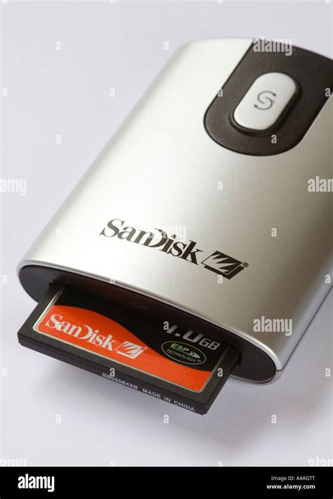 CF card in a USB card reader Stock Photo - Alamy