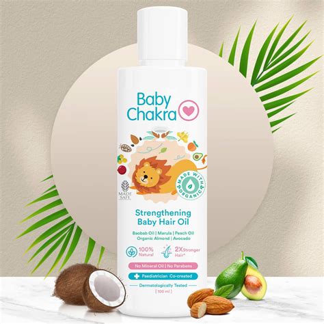 Baby Chakra Strengthening Baby Hair Oil – Faasha