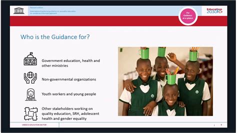 Unesco Guidance On Comprehensive Sexuality Education Youtube