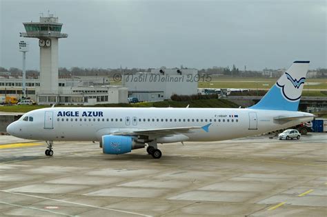 Aigleazur F Hbap Airbus A Msn Paris Orly Sud Airport