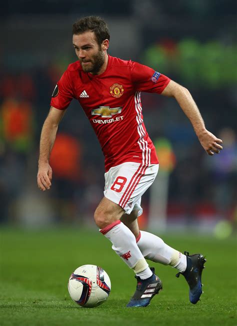 Juan Mata Photos Photos Manchester United V As Saint Etienne Uefa