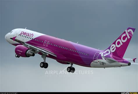 JA804P - Peach Aviation Airbus A320 at Hamburg - Finkenwerder | Photo ID 220492 | Airplane ...