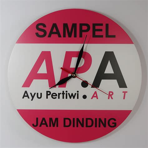 Jual Jam Dinding Unik Custom Nama Foto Kado Wedding Kayu Souvenir Nikah