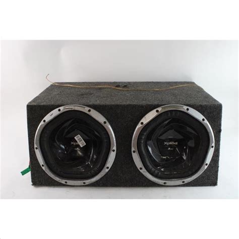 Sony Xplod Dual W Subwoofer Enclosure Property Room