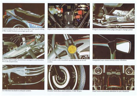 1982 Honda Cbx 1000 Pro Link Brochure Gb 07 Honda Cbx Honda Motors