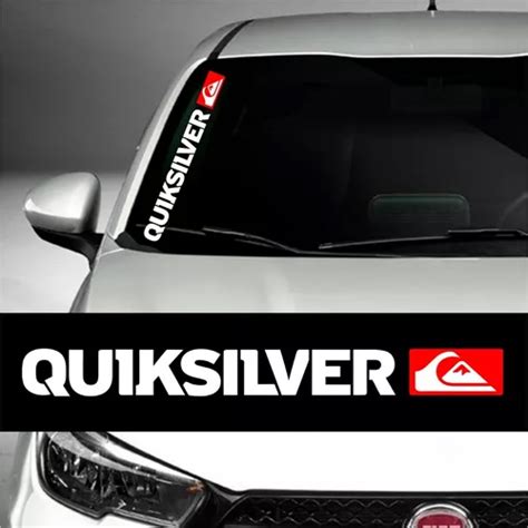 Quiksilver Adesivo Premium Faixa Parabrisa Tuning