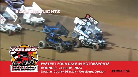 Narc Sprint Cars Douglas County Dirtrack June Youtube