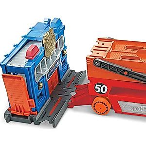Hot Wheels MEGA Hauler Store And Race 50 Cars